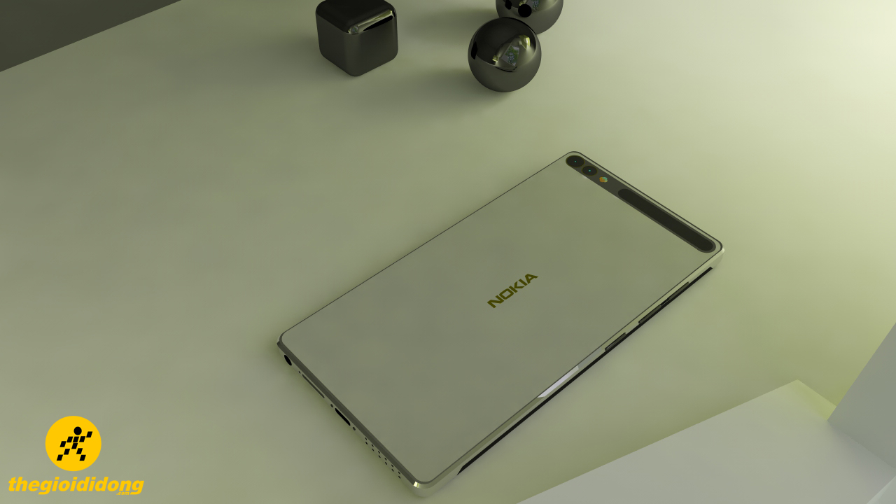 Đắm say với mẫu Nokia Edge viền cạnh cong, 2 màn hình cùng camera kép