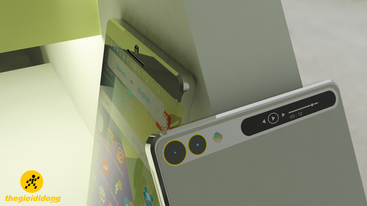 Đắm say với mẫu Nokia Edge viền cạnh cong, 2 màn hình cùng camera kép