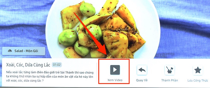 Chọn Xem video