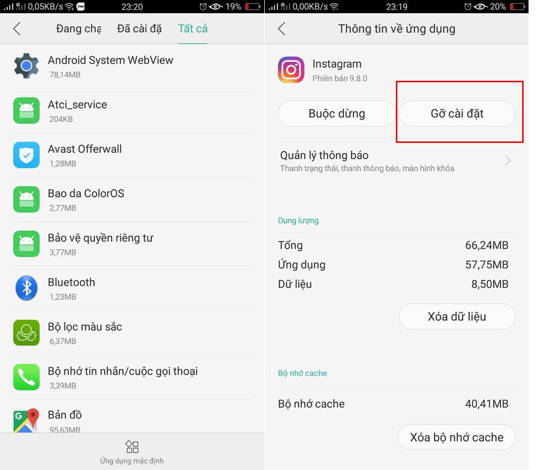 Cách tăng tốc thiết bị Android chạy nhanh như lúc mới mua Gỡ bỏ ứng dụng không cần thiết.