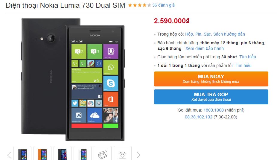 Các máy Lumia đời cũ liên tục giảm giá, cơ hội tốt cho fan Windows Phone Các máy Lumia đời cũ liên tục giảm giá, cơ hội tốt cho fan Windows Phone