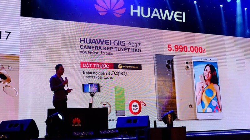 Sự kiện ra mắt Huawei GR5 2017 tại Việt Nam Sự kiện ra mắt Huawei GR5 2017 tại Việt Nam