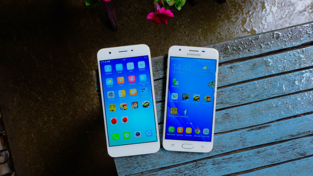 OPPO A39 vs Samsung Galaxy J5 Prime