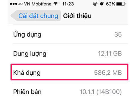 Trước khi thực hiện Mẹo giải phóng bộ nhớ iPhone mà không cần xóa dữ liệu cá nhân > Trước khi thực hiện