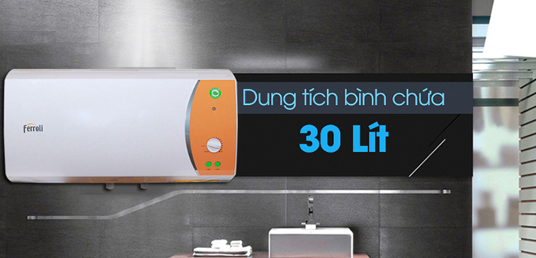 Bình nóng lạnh Ferroli VERDI 30L TE 30 lít