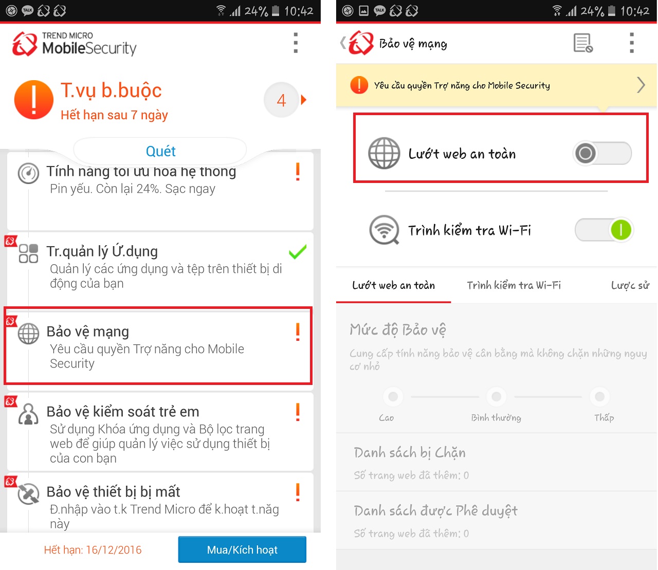 Cách bảo vệ con em trước những trang web độc hại trên Android