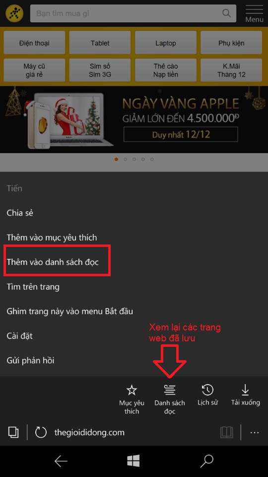 Thêm vào danh sách đọc Thêm vào danh sách đọc.