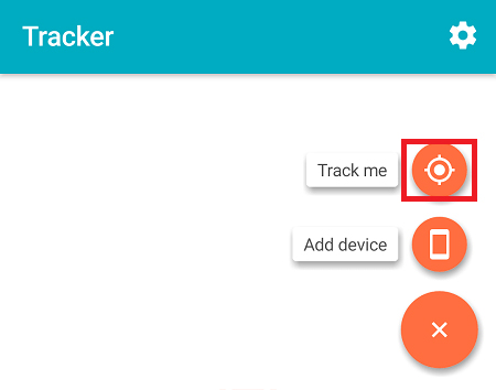 Cách định vị vị trí của người thân bằng GPS trên điện thoại Android qua ứng dụng Tracker Devices Locator > Lấy mã theo dõi thiết bị