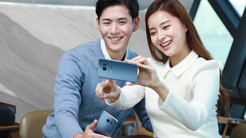 Samsung Galaxy S7 Edge màu Xanh Coral Samsung Galaxy S7 Edge màu Xanh Coral