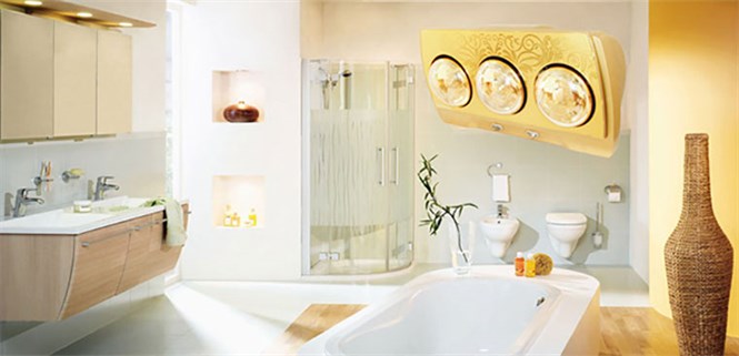 Hướng dẫn lắp đặt và sử dụng đèn sưởi nhà tắm