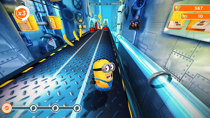 Game Despicable me trên Android tivi Sony