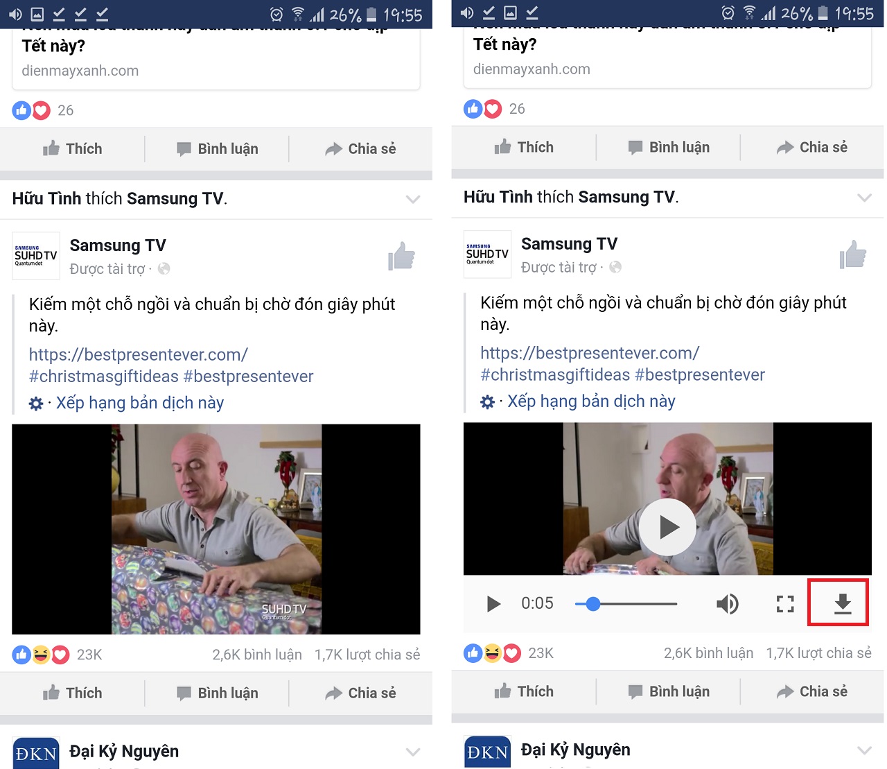 Google Chrome 55 chính thức cập bến Việt Nam, đã có thể tải video từ Facebook về điện thoại