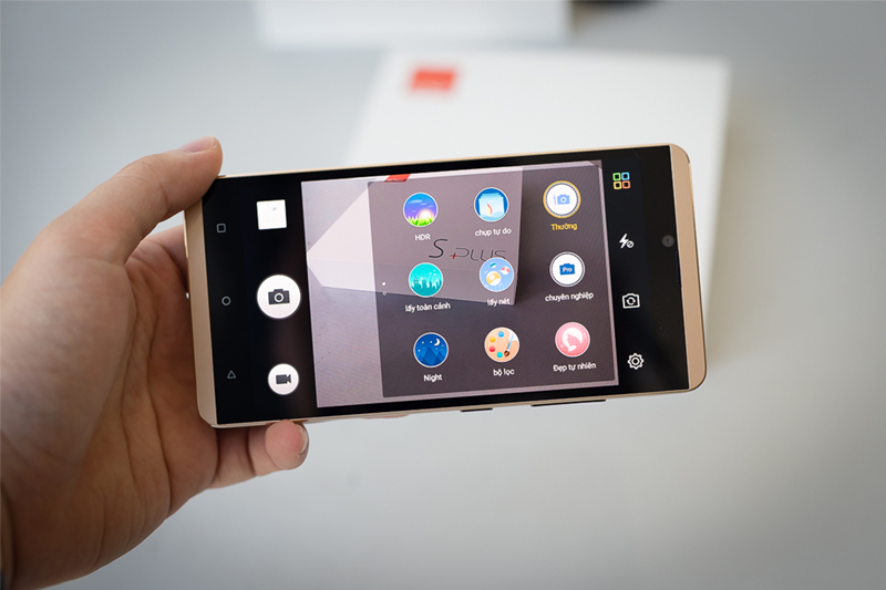 Giao diện camera trên Gionee Splus (G6) Giao diện camera trên Gionee Splus (G6)