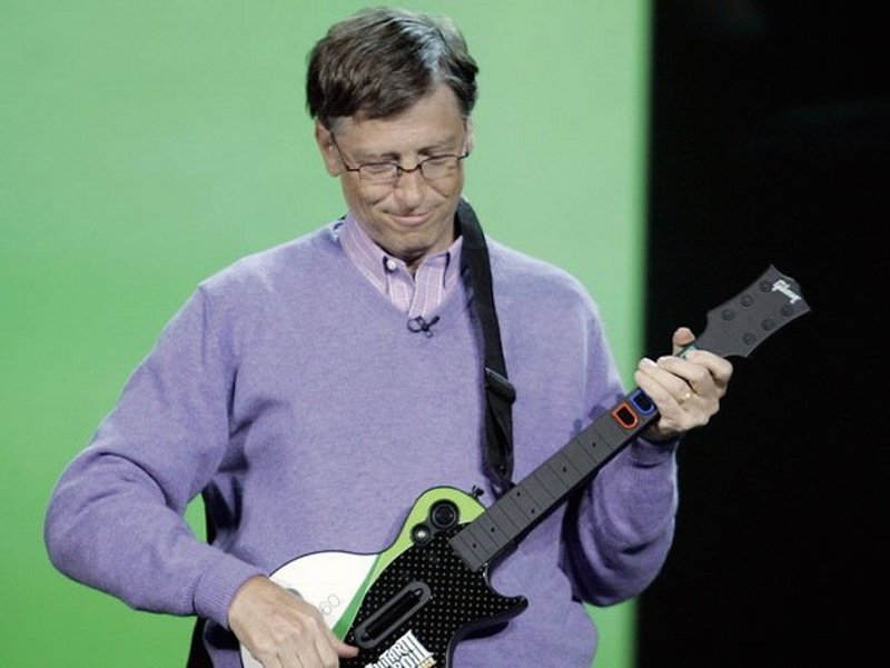 Ban nhạc yêu thích của Bill Gates là Weezer và U2