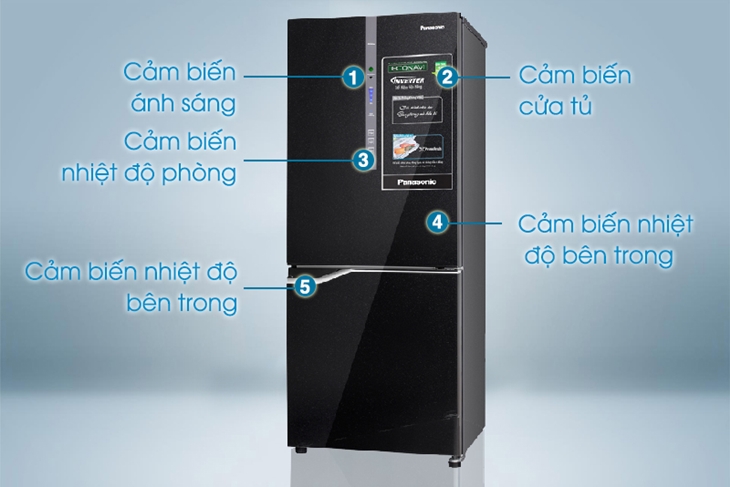 Tủ lạnh Panasonic 255 lít NR-BV288GKVN