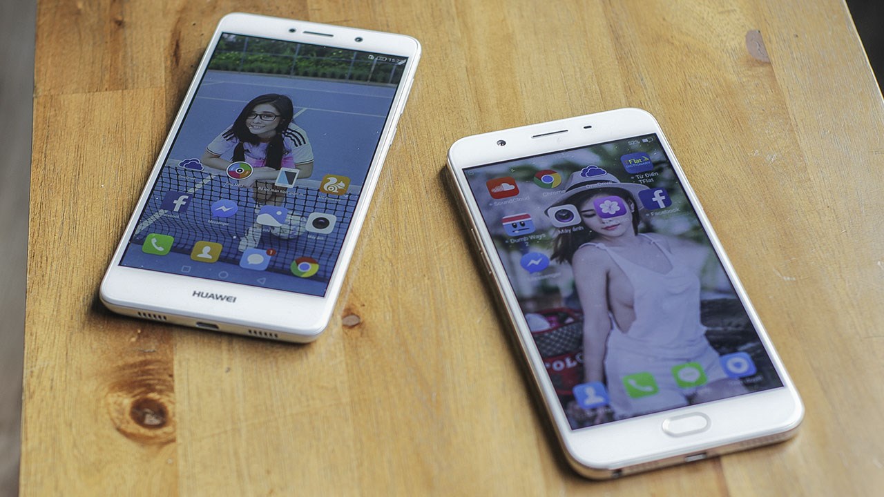 so sánh Huawei Gr5 2017 và Oppo F1s so sánh Huawei Gr5 2017 và Oppo F1s