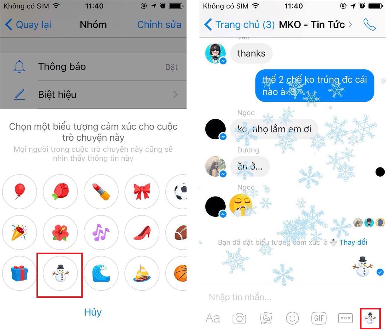 5 cách đơn giản để đưa không khí giáng sinh ngập tràn Facebook