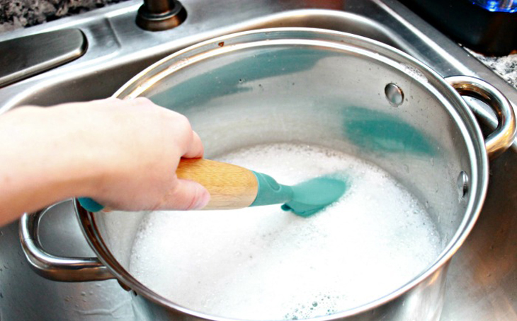 Mẹo vệ sinh nồi chảo bị cháy 4 Mẹo vệ sinh nồi chảo bị cháy 4