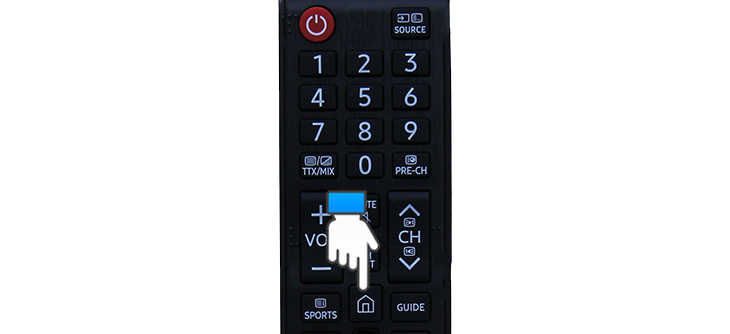 Cách sử dụng remote tivi Samsung K5300 > Nhấn nút Home