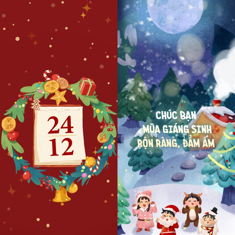 Cách gửi thiệp giáng sinh trên Zalo Cách gửi thiệp giáng sinh trên Zalo