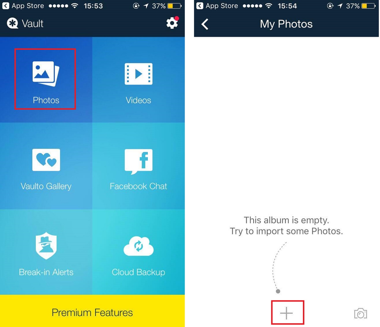 Vault iOS: Giúp bạn ẩn đi tất cả dữ liệu Vault iOS: Giúp bạn ẩn đi tất cả dữ liệu