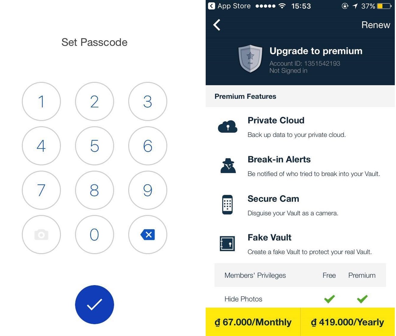 Vault iOS: Giúp bạn ẩn đi tất cả dữ liệu Vault iOS: Giúp bạn ẩn đi tất cả dữ liệu