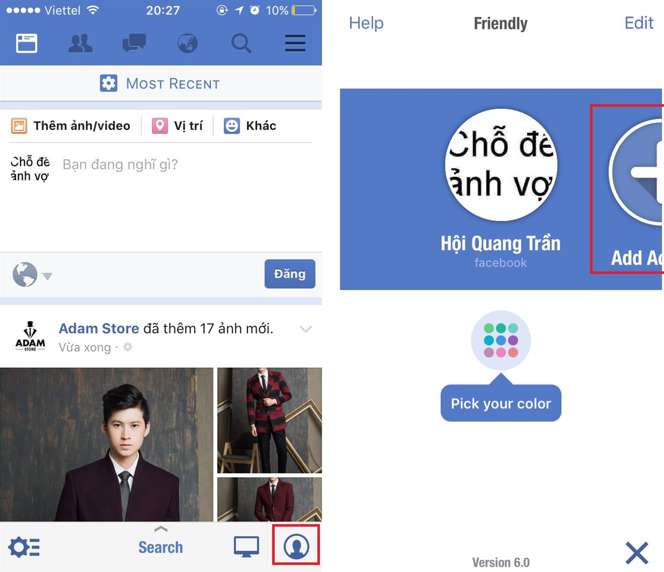 Thủ thuật nhỏ giúp bạn gôm Facebook và Messenger lại với nhau trên iPhone