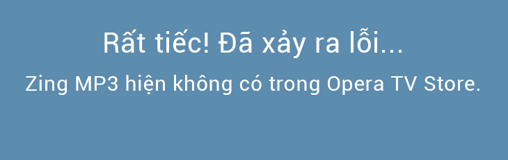 Dòng chữ báo lỗi