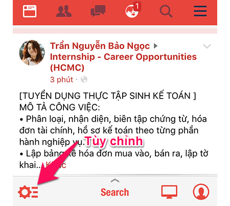 Tùy chọn nâng cao