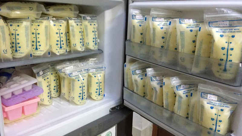 Bảo quản đúng cách giúp mẹ có nguồn sữa tích trữ dồi dào cho con