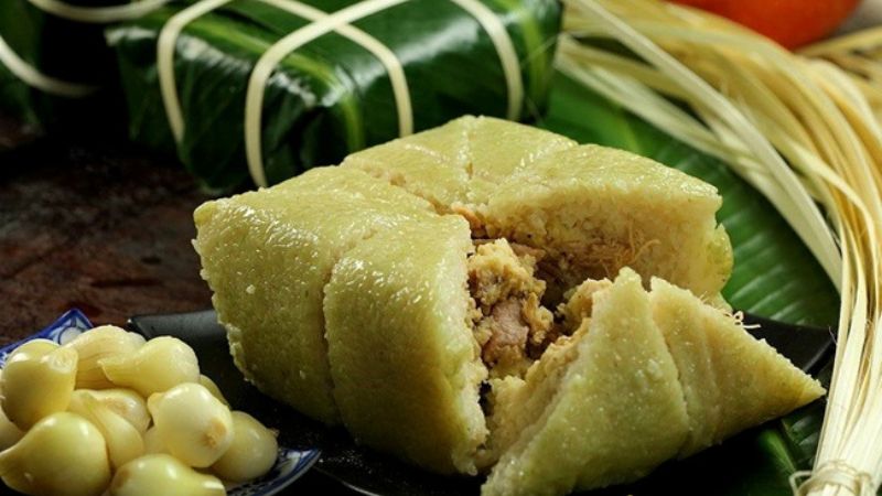 How to make delicious, green, and full of Tet banh chung