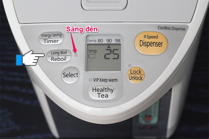 Hướng dẫn sử dụng bình thủy điện Panasonic dòng NC-HU301