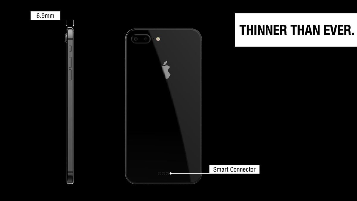 Chiêm ngưỡng mẫu thiết kế iPhone X màn hình 5.8 inch OLED Chiêm ngưỡng mẫu thiết kế iPhone X màn hình 5.8 inch OLED