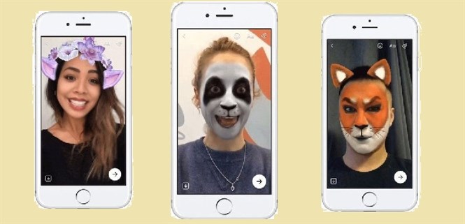Thỏa sức selfie với hiệu ứng chụp ảnh đẹp trên Messenger phiên bản mới