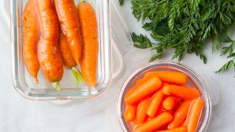 Cách bảo quản cà rốt đơn giản