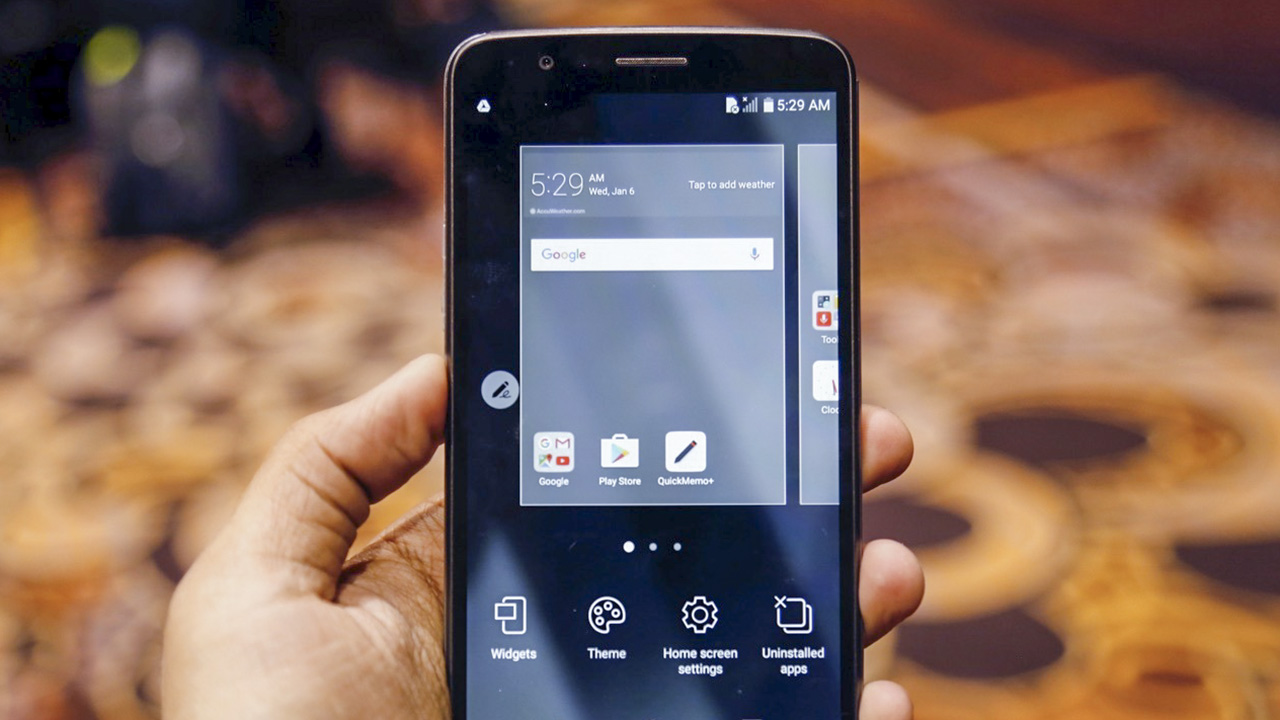 trên tay LG Stylo 3