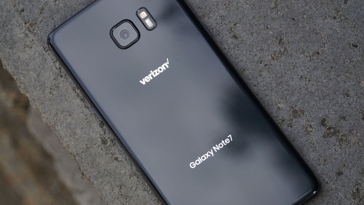 Cuối cùng Verizon cũng đã tung ra bản cập nhật tiêu diệt Note 7