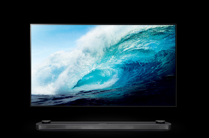 tivi LG OLED siêu mỏng dán tường