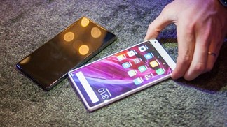Cận cảnh smartphone không viền Xiaomi Mi Mix trắng Ngọc Trinh: Đẹp đến nao lòng!
