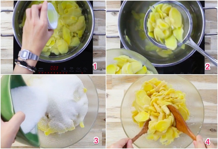 Mẹo tự tay làm mứt gừng khô cho những ngày Tết đang về Mẹo tự làm mứt gừng thơm ngon cho những ngày Tết chuẩn bị đến
