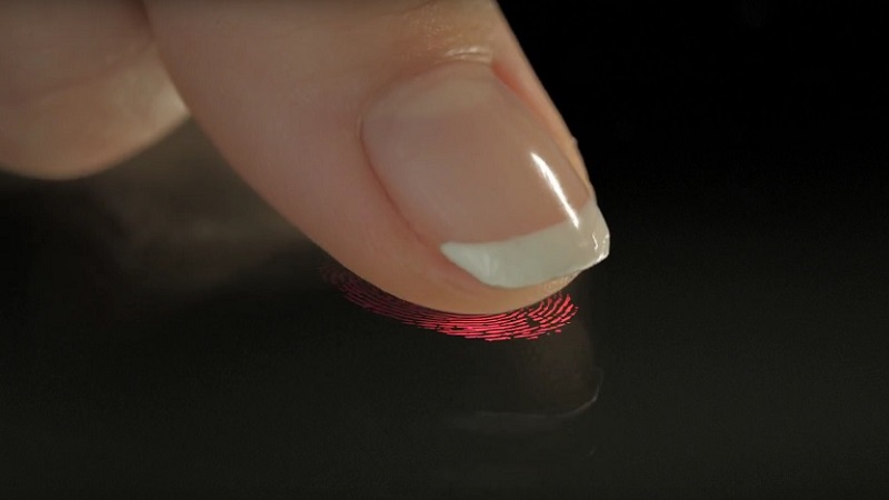 Cảm biến vân tay trên Galaxy S8 được nhúng vào bên trong màn hình