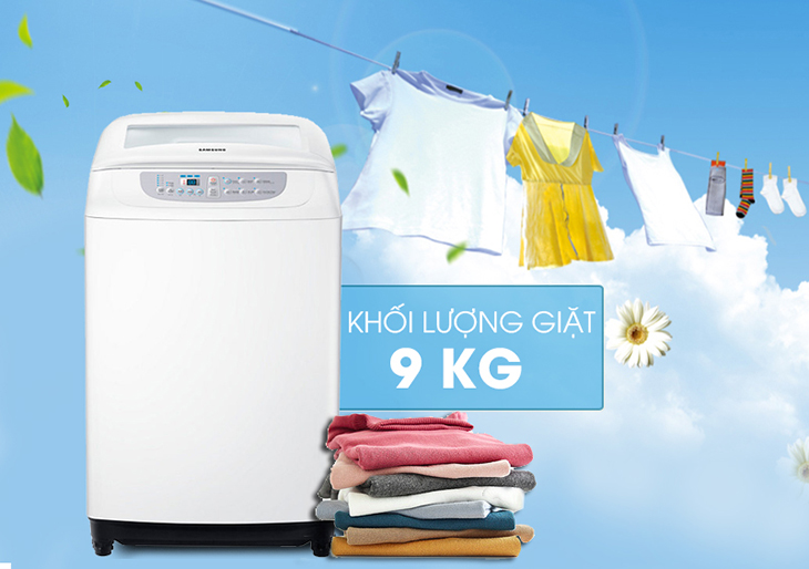 Máy giặt Samsung 9 kg WA90F5S3QRW