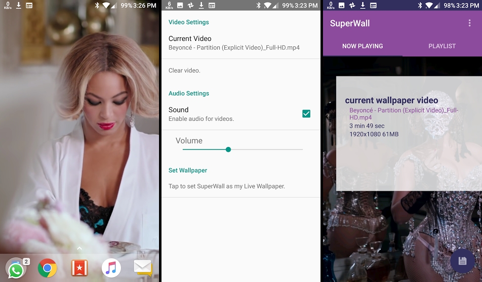 SuperWall Video Wallpaper