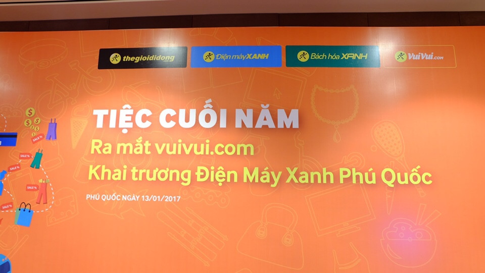 Sự kiện ra mắt VuiVui và khai trương Điện Máy Xanh tại Phú quốc Sự kiện ra mắt VuiVui và khai trương Điện Máy Xanh tại Phú quốc