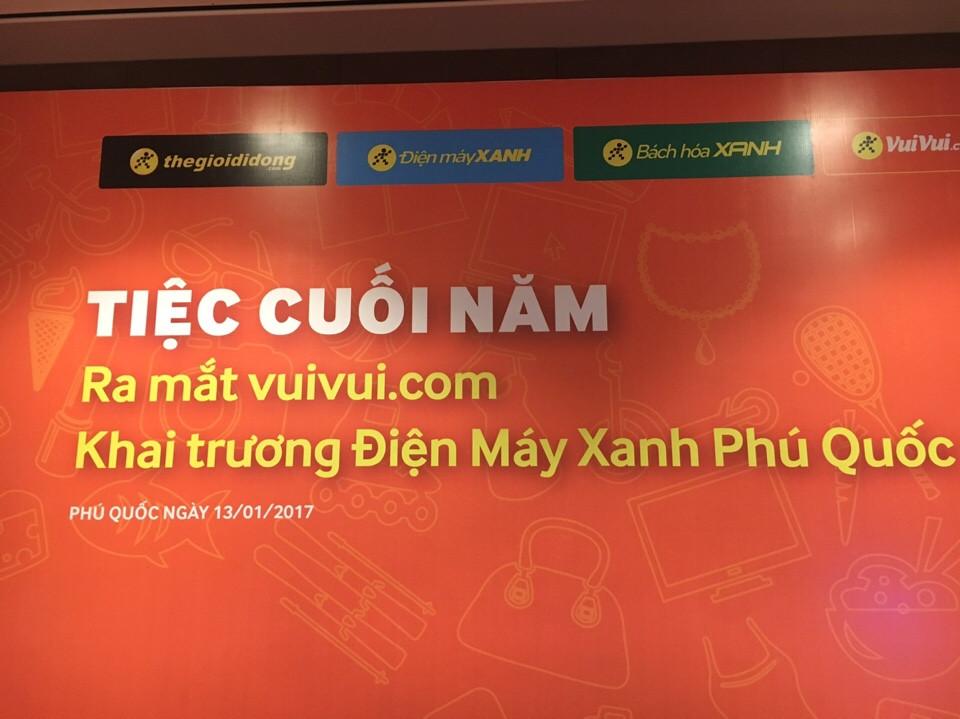 Sự kiện ra mắt VuiVui và khai trương Điện Máy Xanh tại Phú quốc Sự kiện ra mắt VuiVui và khai trương Điện Máy Xanh tại Phú quốc