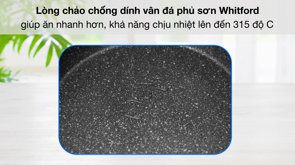 Chảo nhôm sâu chống dính đáy từ 30cm Sunhouse SHS30MRD