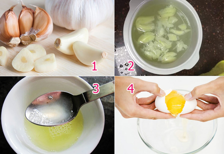 Dùng nước cốt tỏi và lòng đỏ trứng gà rửa hậu môn tẩy giun cho bé Dùng nước cốt tỏi và lòng đỏ trứng gà rửa hậu môn tẩy giun cho bé