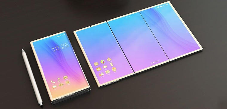 Đây phải chăng là smartphone Samsung màn hình gập trong tương lai?
