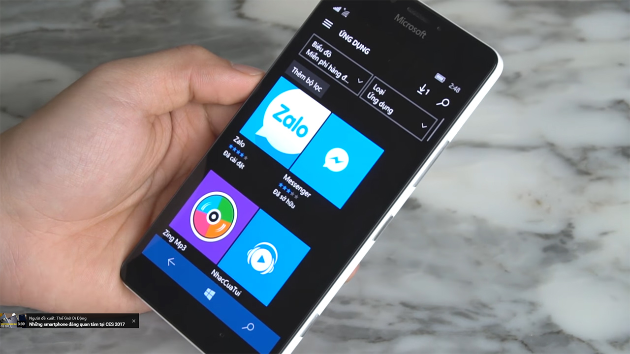 một tuần cùng Lumia 950