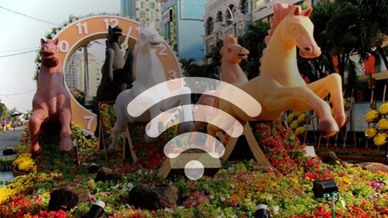 Những điểm phủ sóng Wi-Fi miễn phí phục vụ tết Đinh Dậu 2017 Những điểm phủ sóng Wi-Fi miễn phí phục vụ tết Đinh Dậu 2017
